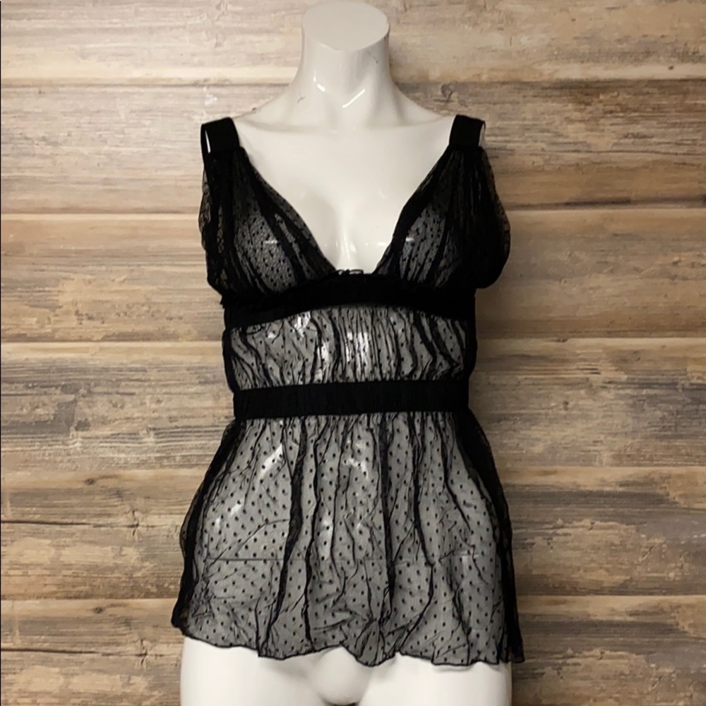 Folter Silent Order Sheer Top NWT G7